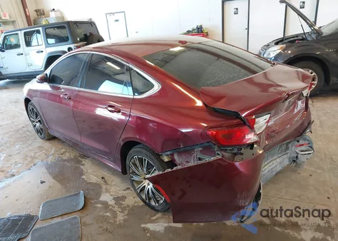 2015 Chrysler 200 Limited z USA, uszkodzony, nr VIN 1C3CCCAB3FN535099